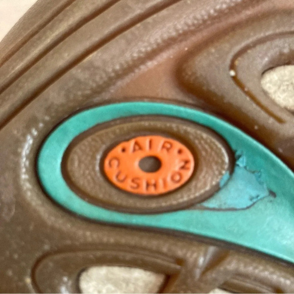 MERRELL Sz 7 Primo Weave Slip On Leather Grip Soles Comfort Sandals Shoes - Picture 11 of 11